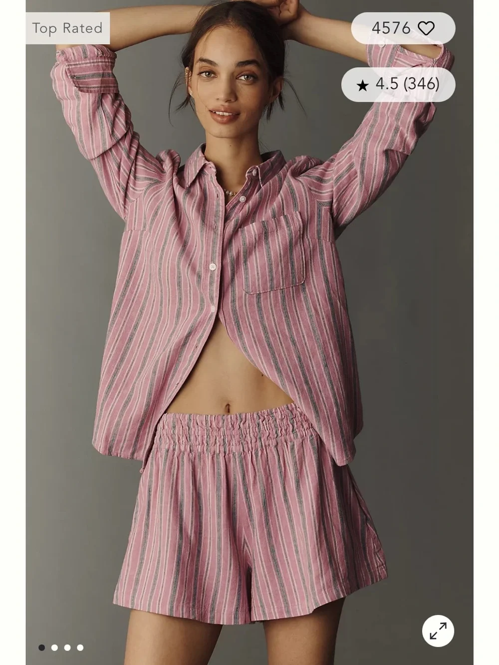 NWT🌷Anthropologie Somerset 100% Linen Shorts